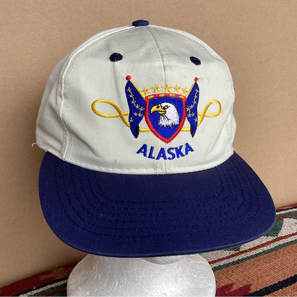Vintage State of Alaska SnapBack embroidered hat by A.C.E. Alaska